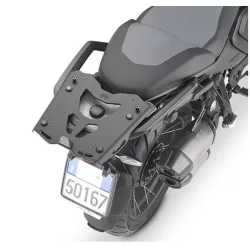   KAPPA (ALUMÍNIUM PLATNI) KÖZPONTI DOBOZTARTÓ KONZOL MONOKEY BMW R 1300 GS '24-'25, R 1300 GS ADVENTURE '25, C 400 GT '25 - FEKETE SZÍN