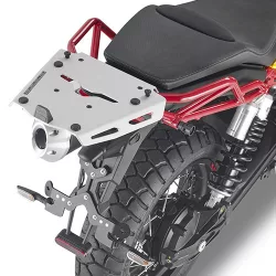   KAPPA KÖZPONTI DOBOZTARTÓ KONZOL MOTO GUZZI V85 TT '19-'23 ALUMINIUM MONOKEY