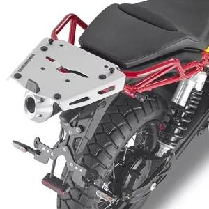 KAPPA KÖZPONTI DOBOZTARTÓ KONZOL MOTO GUZZI V85 TT '19-'23 ALUMINIUM MONOKEY