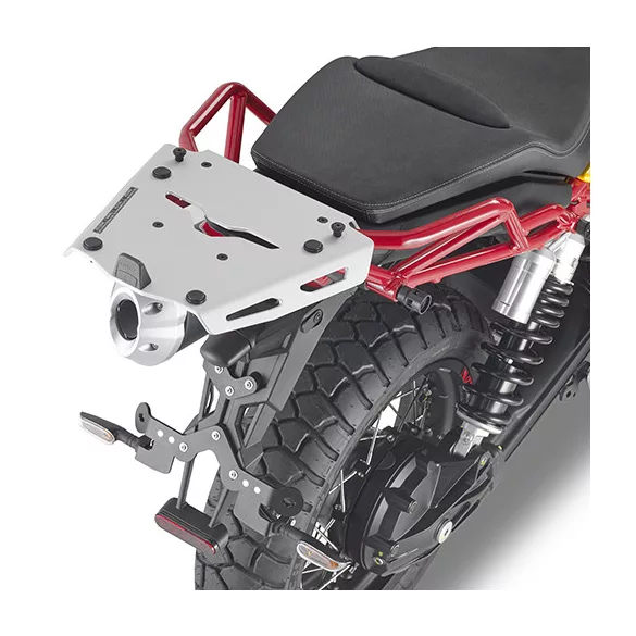 KAPPA KÖZPONTI DOBOZTARTÓ KONZOL MOTO GUZZI V85 TT '19-'23 ALUMINIUM MONOKEY