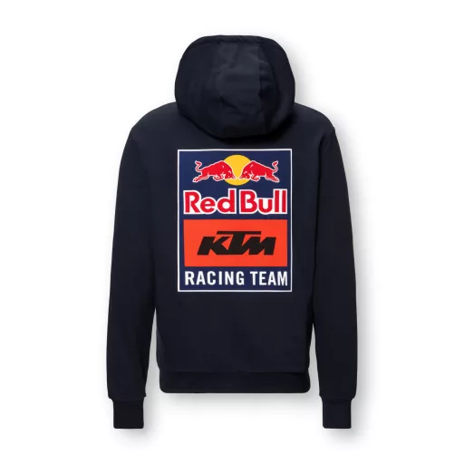 KTM piros bull backprint kék kapucnis pulóver - 2XL méretben
