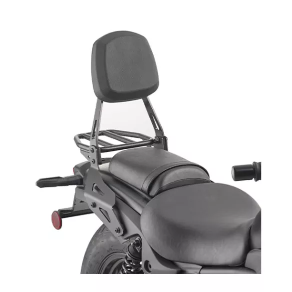 KAPPA UTASHÁTTÁMLA CSOMAGTARTÓVAL (SISSYBAR) KAWASAKI ELIMINATOR 500 '24-'25, FEKETE