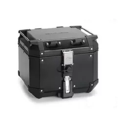   KAPPA TÚRADOBOZ (HÁTSÓ) 42L MONOKEY KVG420B K'VOYAGER ALUMÍNIUM FEKETE ANODIZÁLT BLACK LINE