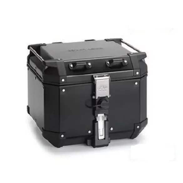 KAPPA TÚRADOBOZ (HÁTSÓ) 42L MONOKEY KVG420B K'VOYAGER ALUMÍNIUM FEKETE ANODIZÁLT BLACK LINE