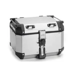   KAPPA TÚRADOBOZ (HÁTSÓ) 48L MONOKEY KVG480A K'VOYAGER ALUMÍNIUM EZÜST SZÍNBEN