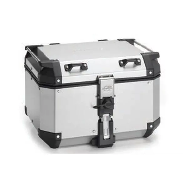 KAPPA TÚRADOBOZ (HÁTSÓ) 48L MONOKEY KVG480A K'VOYAGER ALUMÍNIUM EZÜST SZÍNBEN