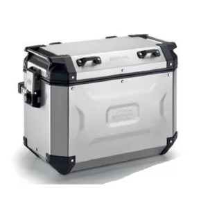 KAPPA OLDALDOBOZ 48L MONOKEY CAM SIDE KVG48A K'VOYAGER ALUMÍNIUM BAL OLDALI EZÜST SZÍNBEN