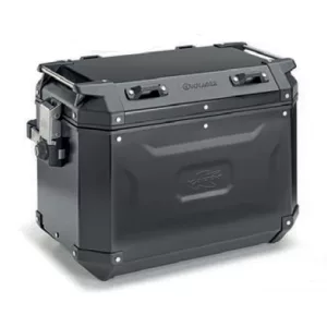 KAPPA OLDALDOBOZ 48L MONOKEY CAM SIDE KVG48B K'VOYAGER ALUMÍNIUM BAL OLDALI FEKETE ANODIZÁLT BLACK LINE