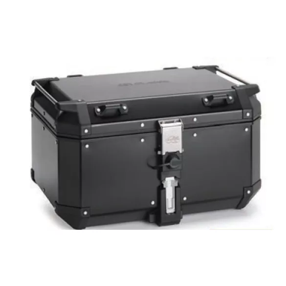 KAPPA TÚRADOBOZ (HÁTSÓ) 58L MONOKEY KVG580B K'VOYAGER ALUMÍNIUM FEKETE ANODIZÁLT BLACK LINE