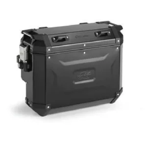 KAPPA OLDALDOBOZ 33L MONOKEY CAM SIDE KVGS33B K'VOYAGER ALUMÍNIUM JOBB OLDALI FEKETE ANODIZÁLT - KIVÁGOTT (KIPUFOGÓHOZ)