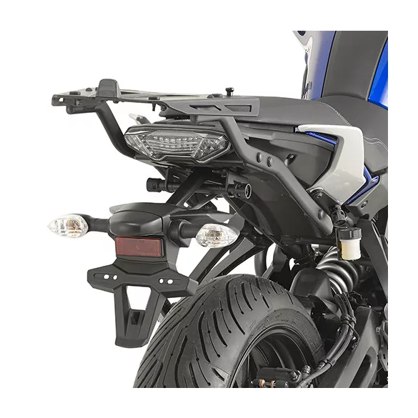 KAPPA KÖZPONTI DOBOZTARTÓ KONZOL YAMAHA MT 07 TRACER '16-'19, TRACER 7/7 GT '20-'24 ( PLATNI NÉLKÜL )