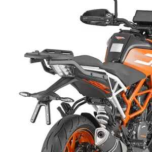 KAPPA KÖZPONTI DOBOZTARTÓ KONZOL KTM DUKE 125-390 '17-'23 ( PLATNI NÉLKÜL )