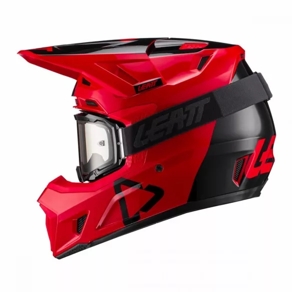 Leatt MOTO 7.5 V21.1 bukósisak, PIROS