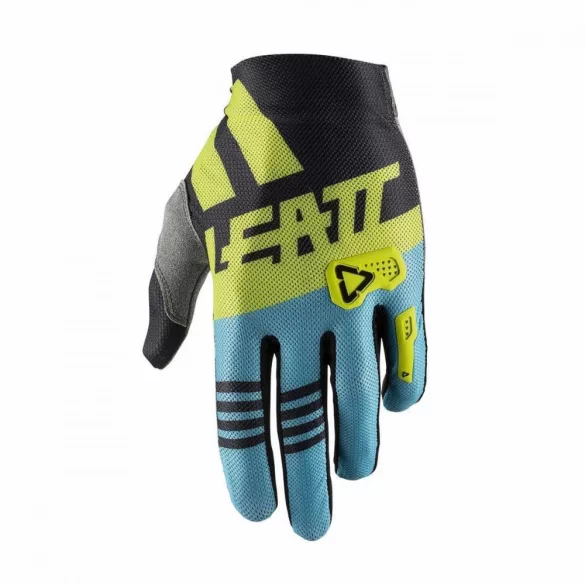 Leatt GPX 2.5  cross kesztyűk, fekete-lime színben