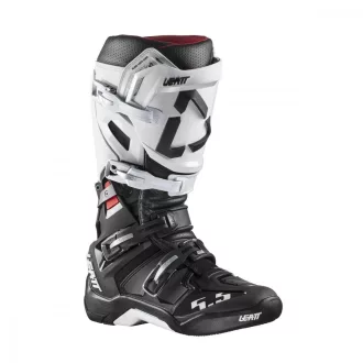 Leatt gpx 5.5. flexlock offroad csizma, fekete/fehér