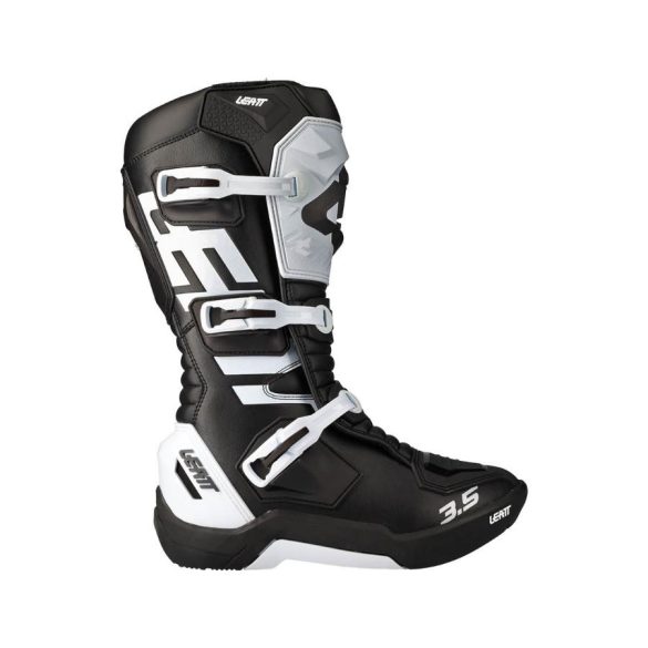LEATT  Offroad 3.5 Junior cross csizma, fekete-fehér, 34