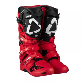 Leatt gpx 5.5. flexlock offroad csizma, piros, 9