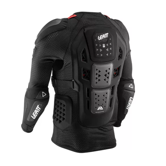 Leatt 3DF AirFit Hybrid protektor ing, Fekete, S/M