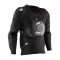Leatt 3DF AirFit hybrid protektor ing, fekete, 2XL