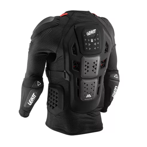 Leatt 3DF AirFit hybrid protektor ing, fekete, 2XL