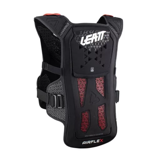 LEATT Girl AirFlex páncél, fekete, 2XS/XS
