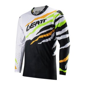 LEATT MOTO 5.5 UltraWeld  cross mez, citrus tiger, L