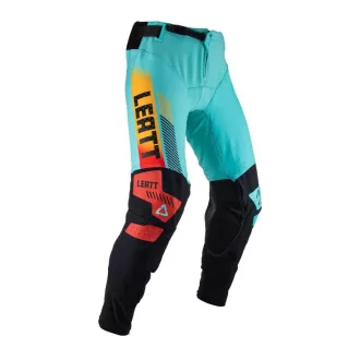 Leatt moto 5.5 i.k.s cross nadrág, fekete - türkiz, m