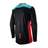 LEATT MOTO 4.5 Lite  cross mez, fekete-piros-türkiz, L