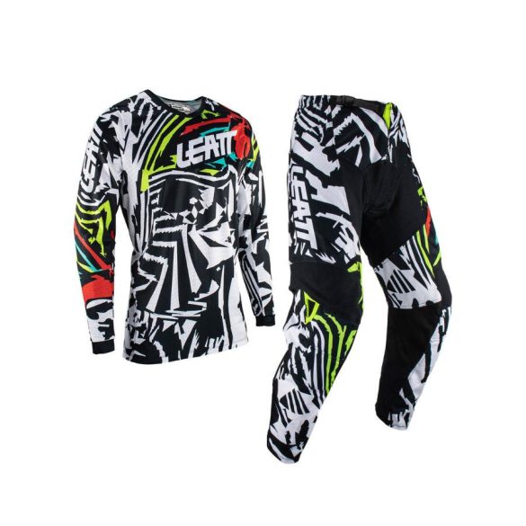 LEATT Ride Kit 3.5 Mini, zebra, L