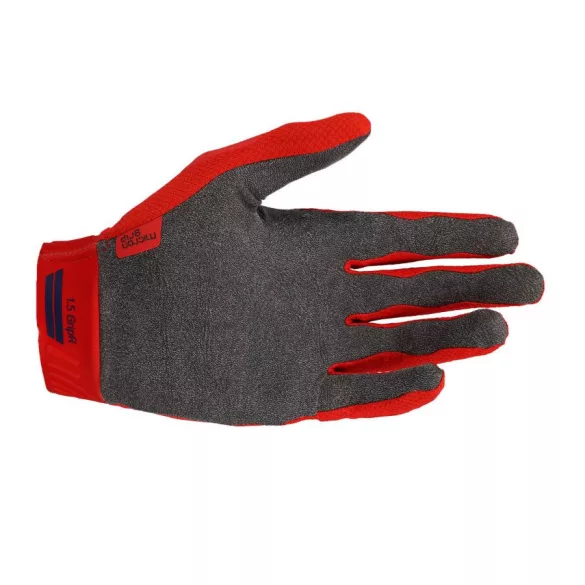 Leatt Moto 1.5 GripR   cross kesztyűk, piros-kék,  S