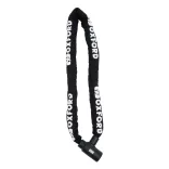 OXFORD MOTORKERÉKPÁR LÁNC OXFORD GP CHAIN LOCK 2 MÉTER HOSSZÚ ZÁRRAL. SZEMÁTMÉRŐ 9,5MM