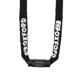 OXFORD PROMÓCIÓS COMBI CHAIN 8MM X 2M LOPÁSGÁTLÓ LÁNC (8MM-ES SZEM) - (SZÁMKÓDOS ZÁRRAL)