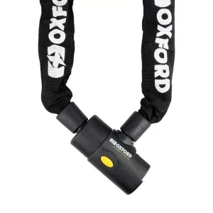 OXFORD ALARM CHAIN 10 RIASZTÓS LOPÁSGÁTLÓ LÁNC, 10MM X 1,2M