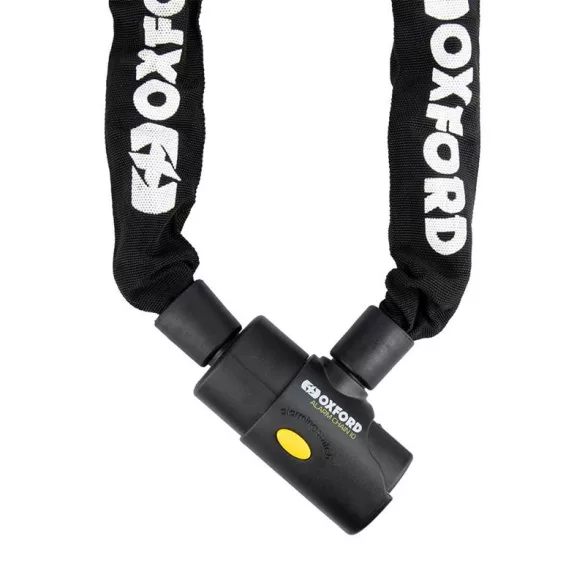 OXFORD ALARM CHAIN 10 RIASZTÓS LOPÁSGÁTLÓ LÁNC, 10MM X 1,5M