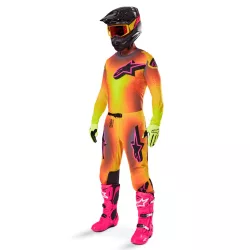 Alpinestars Supertech Lipan yellow-pink ruhaszett
