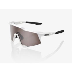 100% Speedcraft Matte White Hiper Silver szemüveg