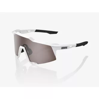 100% speedcraft matte fehér hiper ezüst szemüveg