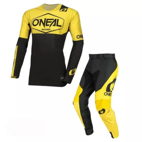 Oneal mayhem hexx ruhaszett sárga-fekete 36+xxl méret
