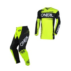 ONEAL ELEMENT RACEWEAR SZETT FEKETE-FLUOSÁRGA  36+XL