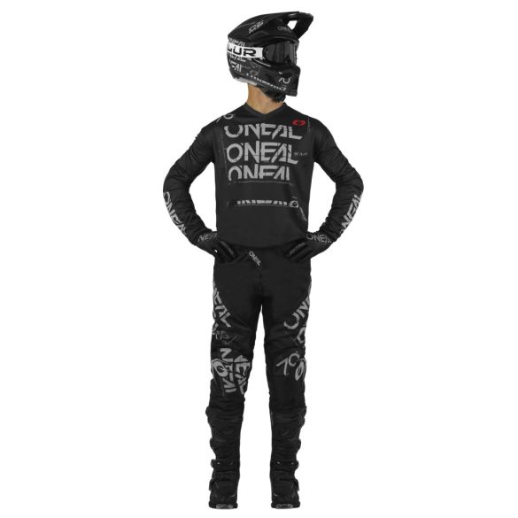 ONEAL ELEMENT STATIC SZETT FEKETE-SZÜRKE  38+2XL