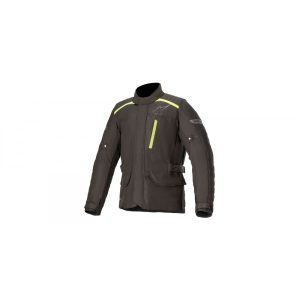 Alpinestars Gravity Drystar 2022 kabát, fekete-neonsárga