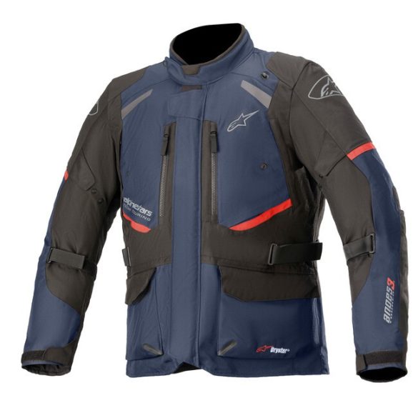 Alpinestars Andes  Drystar 2022 kabát, sötétkék-fekete-piros