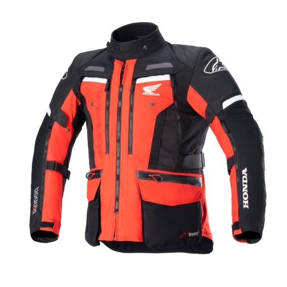 Alpinestars Bogota Pro Drystar® black-red kabát - Honda