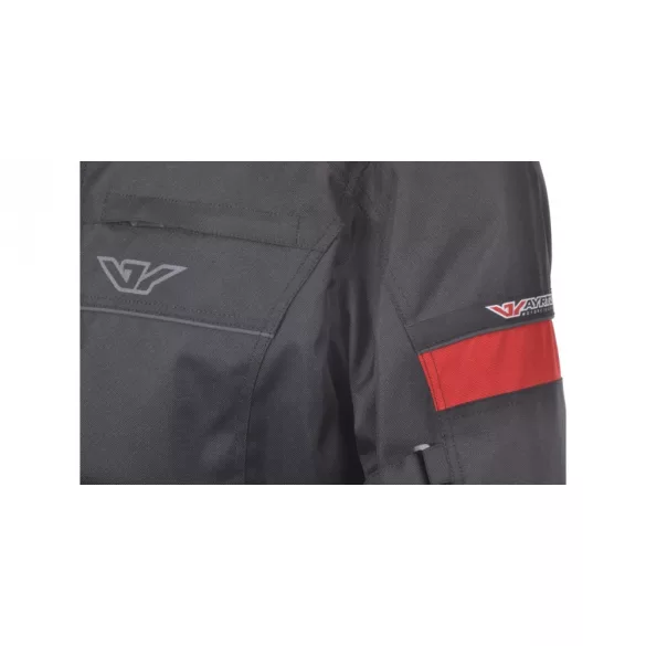 Ayrton Radical Black-red motoros kabát
