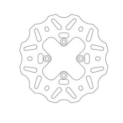   Moto Master hátsó féktárcsa, KTM SX 65 '00-'22 , HUSQVARNA TC 65 '17-'22 , GASGAS MC 65 '21-'22