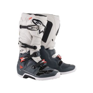 ALPINESTARS TECH7 CSIZMA DARK GREY LIGHT GREY RED 42