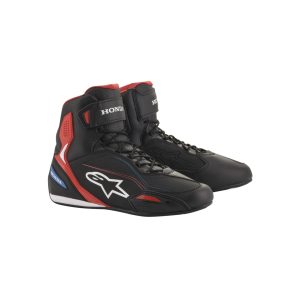 ALPINESTARS FASTER-3 HONDA CIPŐ BLACK/RED/BLUE 