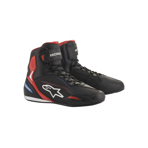 ALPINESTARS FASTER-3 HONDA CIPŐ BLACK/RED/BLUE 