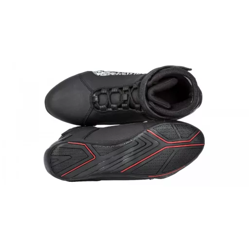 Kore velcro 2.0 női fekete/fehér motoros cipő 42