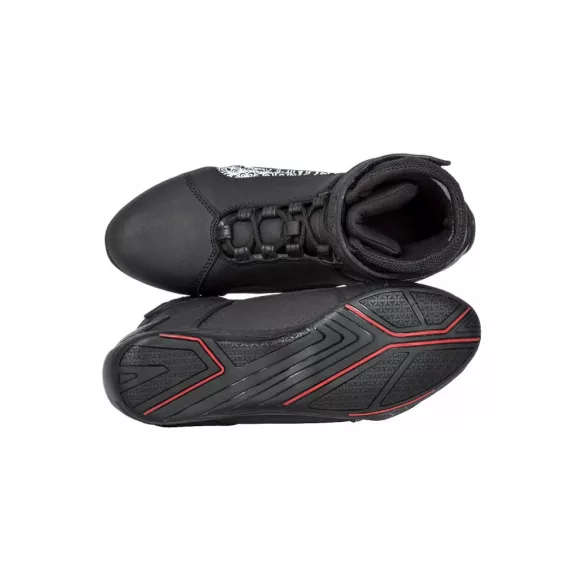 Kore Velcro 2.0 női Black-white motoros cipő 42